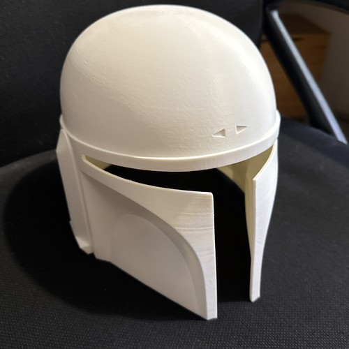 Printed mandalorian helmet - mandalorian,