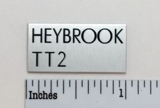 Heybrook TT2 Turntable Badge
