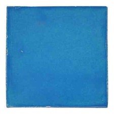 Idurre - Handmade Mexican Ceramic Talavera Large 10.5cm Tile Ethically Sourced