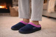 Womens Coolers Navy Slip-on