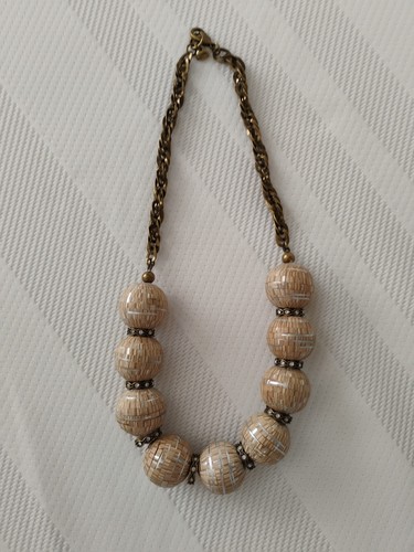 Ladies fossil chunky necklace - fossil,