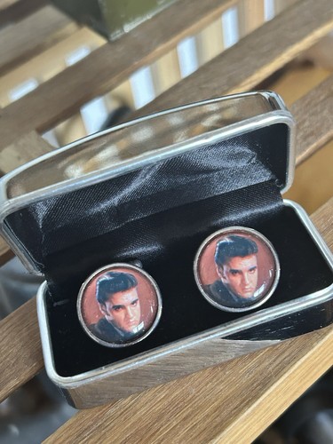Elvis presely cufflinks - presely, in