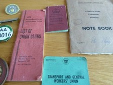 SELECTION OF BUS DRIVING MEMORABILIA, 1970's, DRIVER TRAINING NOTEBOOK, RARE