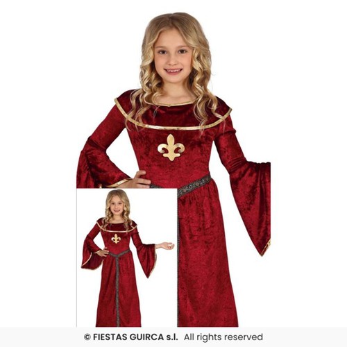 Red medieveal girls fancy - red,