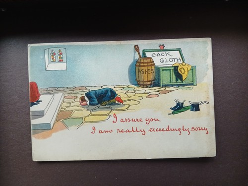 Vintage postcard humour by - vintage,