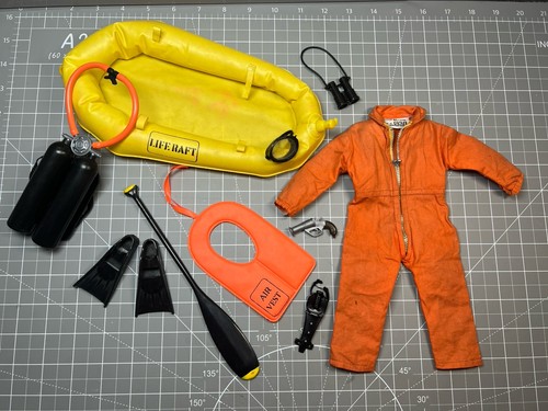 Vintage action man - vintage, pilot