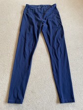 Sweaty Betty Full Length Power Leggings - 27 inches - Navy - Size Small - GC