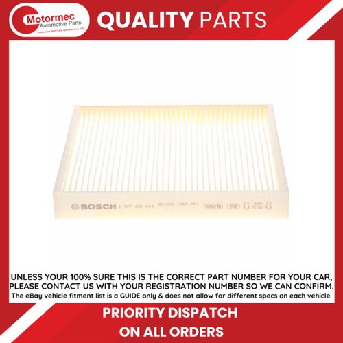 Bosch cabin filter for - bosch,
