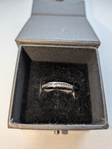 Platinum diamond wedding band - diamond,