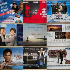 1990s Original Film Cinema Quad Posters Job Lot Bundle of 10 - Wayne’s World