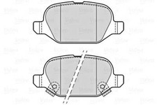 Front Disc Brake Pad Set VALEO
