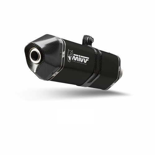 Black slip muffler - black, slip-on