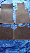 Set of 4 Mercedes W124 300E 1990 year Floor mats rugs carpets grey