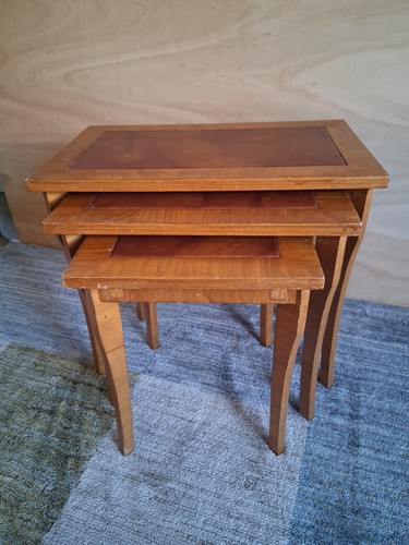 Vintage 1970s teak nest 3 - nest, of