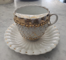 Vintage Teacup And Saucer With