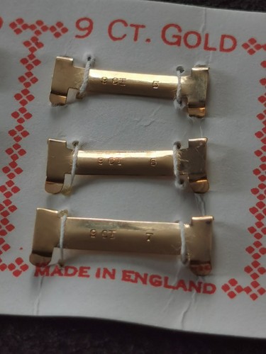 Genuine 9ct gold ring size - ring,