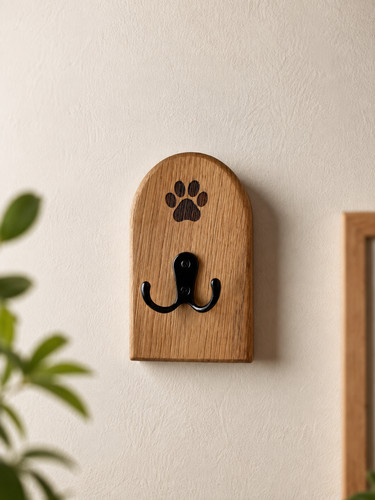 Paw print pet leash lead