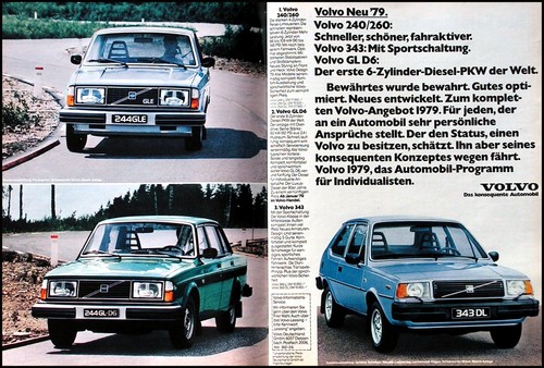 1978 volvo series 240 - 240,, gl