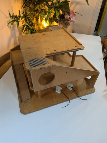 Large vintage wooden - wooden, toy