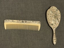 Vintage Silver Plated Hair