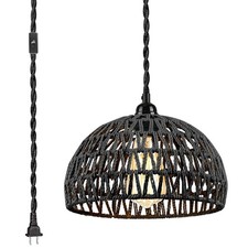 1-Light Pendant Light,Boho