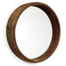 Rutledge & King Midwood Wall Mirror - Rustic Round Mirror - Decorative Mirrors