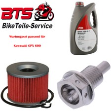 Set 4L oil, filter, drain plug