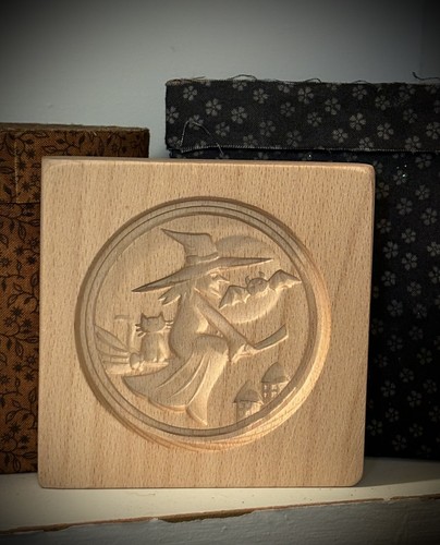 Springerle cookie mold carved - cookie,