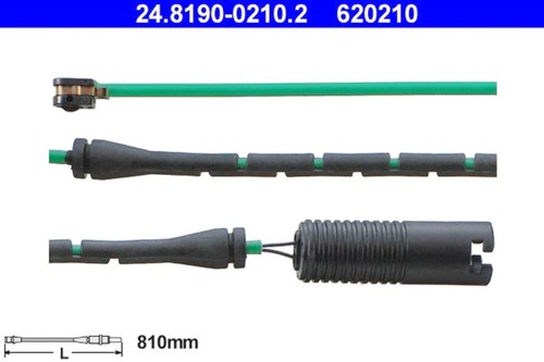 Ate brake pad wear - brake,