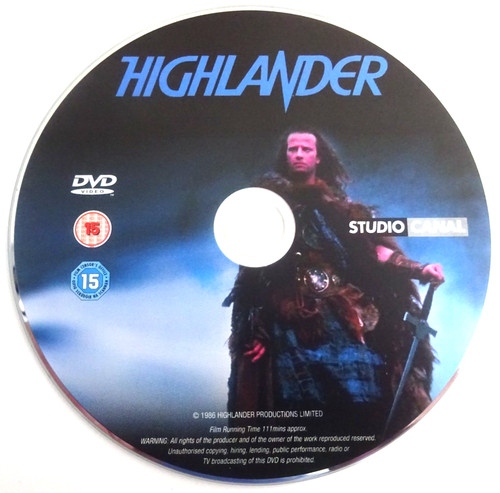 Highlander disc - highlander, 2006)