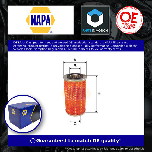 Oil filter nfo3240 napa - oil, 3h4340