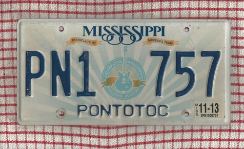 Mississippi american license - mississippi,