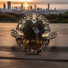 14k Rose Gold Checkerboard Cut