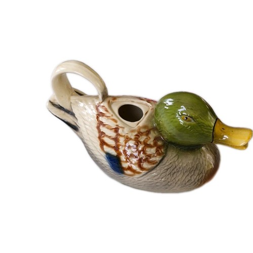 Vintage duck shaped ceramic - duck-shaped,