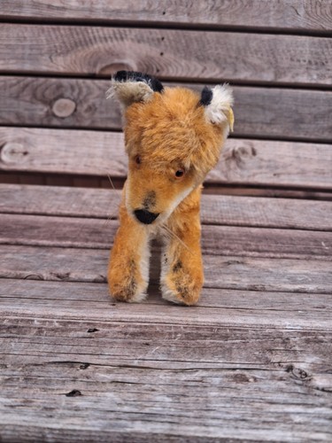 Steiff fox ear button - steiff, fox.