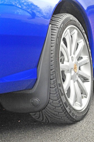 Rear mudflaps pair fit - mg,