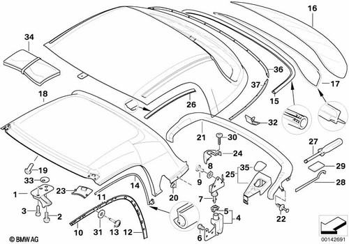 Bmw genuine right - genuine, side