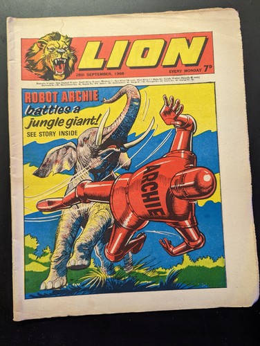 Lion comic september - lion,