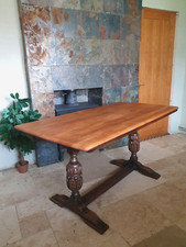 Oak dining table - oak,