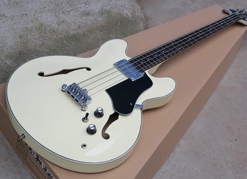 Semi hollow body electric bass - semi-hollow,