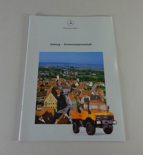 Brochure mercedes benz unimog - brochure, mercedes-benz