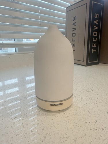 Vitruvi stone diffuser - stone, white