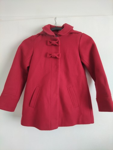 Next girls red duffle coat - , age