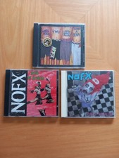 CD - NOFX x 3 - WHITE TRASH / PUNK DRUBLIC / PUMP VALUUM  - GOOD - PLAY TESTED