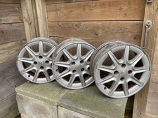 Renault Clio Megane Scenic 1998-2009 Alcyone alloy wheels x 3