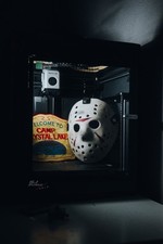 Friday 13th Part 3 Accurate Jason Vorhees Mask 3d Print w/sign-Weathered-Painted