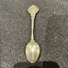 King George V & Queen Mary Silver Jubilee spoon issued by Borough of Hammersmith