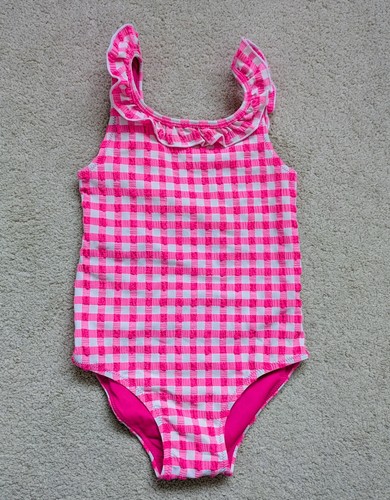 Next girls hot - pink, gingham