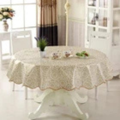 Round pvc vinyl tablecloth - vinyl,