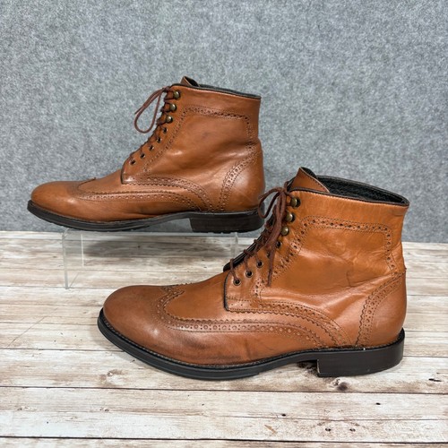 Hudson mens tan brown leather - mens,
